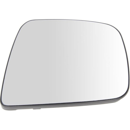 Скло дзеркала зовнішнього Лів (опукле, обігрів, хром) NISSAN NV200 02.10- Скло зовнішнього дзеркала