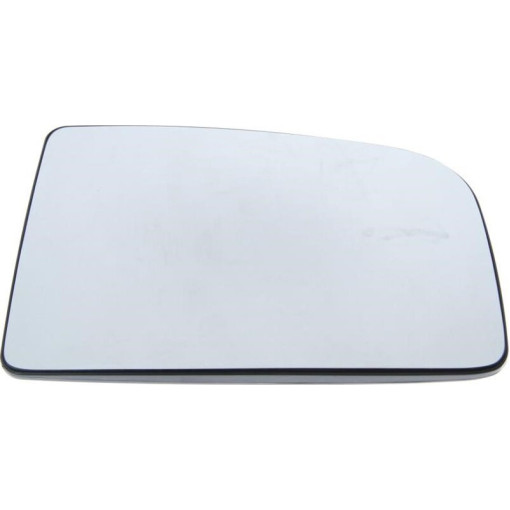 Скло дзеркала зовнішнього Лів (опукле, обігрів, хром, прямокутне кріплення) MERCEDES SPRINTER; VW CR
