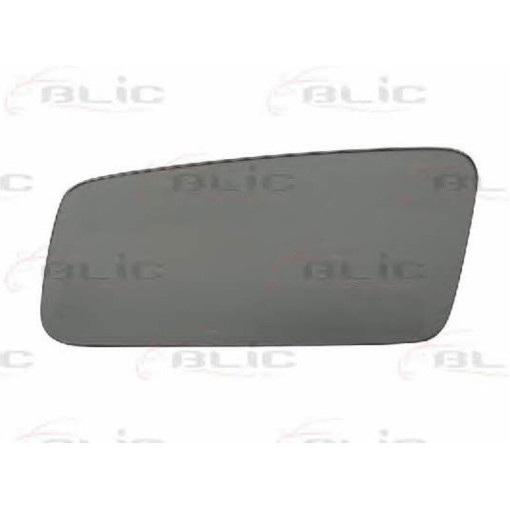 Скло дзеркала зовнішнього Лів (опукле, хром) AUDI 100 08.82-07.91 Скло зовнішнього дзеркала