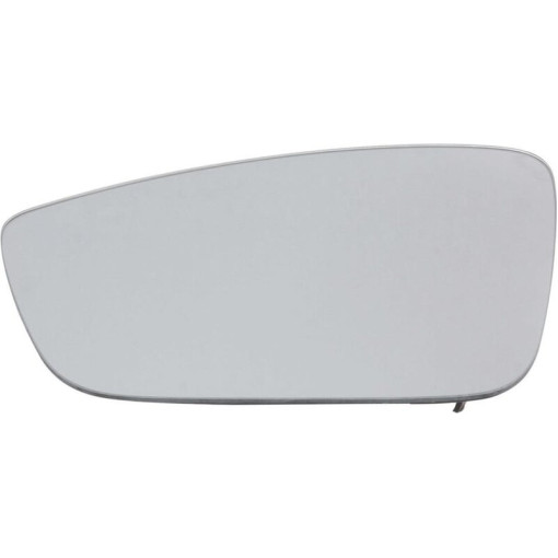 Скло дзеркала зовнішнього Лів (опукле, хром) SEAT TOLEDO; SKODA FABIA, RAPID; VW JETTA 04.10- Скло з
