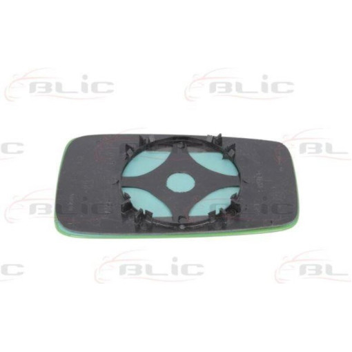 Скло дзеркала зовнішнього Лів (плоске) AUDI 80 06.86-10.91 Скло зовнішнього дзеркала