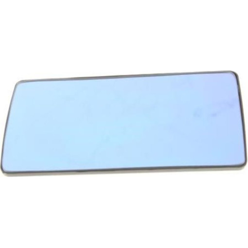 Скло дзеркала зовнішнього Лів (плоске, блакитне) MERCEDES 190 10.82-08.93 Скло зовнішнього дзеркала
