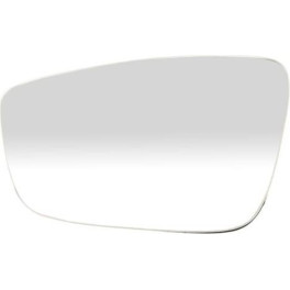 Скло дзеркала зовнішнього Лів (плоске, обігрів) SKODA RAPID 07.12-12.18 Скло зовнішнього дзеркала