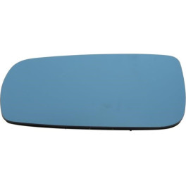 Скло дзеркала зовнішнього Лів (плоске, обігрів, блакитне) AUDI A3, A4, A6, A8 03.94-05.03 Скло зовні