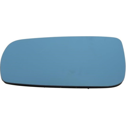 Скло дзеркала зовнішнього Лів (плоске, обігрів, блакитне) AUDI A3, A4, A6, A8 03.94-05.03 Скло зовні
