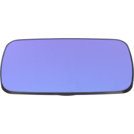 Скло дзеркала зовнішнього Лів (плоске, обігрів, блакитне) BMW 3, 5 12.87-09.00 Скло зовнішнього дзер