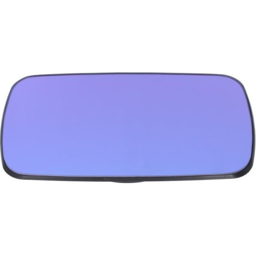 Скло дзеркала зовнішнього Лів (плоске, обігрів, блакитне) BMW 3, 5 12.87-09.00 Скло зовнішнього дзер