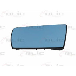 Скло дзеркала зовнішнього Лів (плоске, обігрів, блакитне) MERCEDES C, E, S 02.91-03.03 Скло зовнішнь