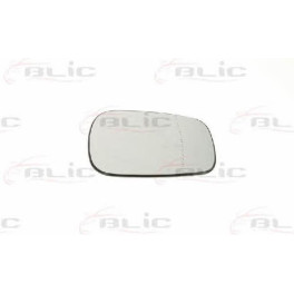 Скло дзеркала зовнішнього Лів/Прав (асферичне, обігрів) NISSAN KUBISTAR; RENAULT KANGOO 08.98-10.09