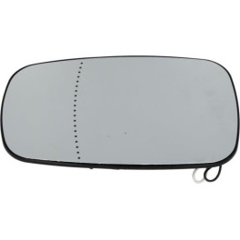 Скло дзеркала зовнішнього Лів/Прав (асферичне, обігрів) RENAULT MEGANE 11.02-12.05 Скло зовнішнього