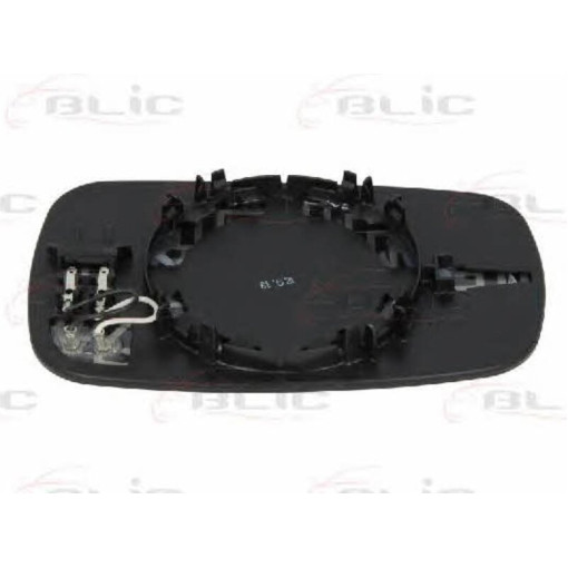 Скло дзеркала зовнішнього Лів/Прав (опукле, обігрів) RENAULT CLIO, MEGANE 11.02-12.09 Скло зовнішньо