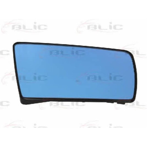 Стекло зеркала (асферичне, блакитне) MERCEDES C, E, S 02.91-06.99 д