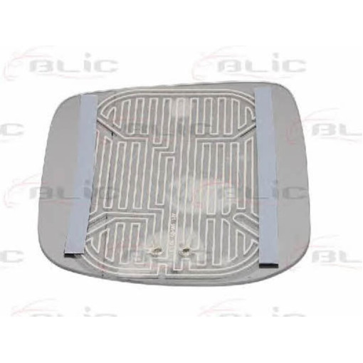 Стекло зеркала (асферичне, с подогревом) MITSUBISHI PAJERO 12.90-04.00 д