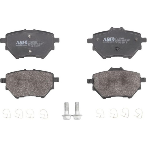 Гальмівні колодки CITROEN BERLINGO, BERLINGO/MINIVAN, C4 GRAND PICASSO II, C4 PICASSO II, C4 SPACETOURER, GRAND C4 SPACETOURER; OPEL