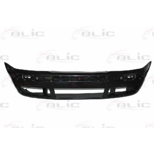 Бампер передний з отвором для галогенних фар, з отворами для накладок/молдингів, під фарбування SKO