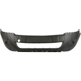 Бампер передний чорний CITROEN BERLINGO; PEUGEOT PARTNER 04.08-03.15