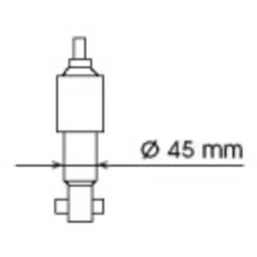 Амортизатор передній Лів/Прав FORD MAVERICK; NISSAN TERRANO I, TERRANO II 2.4-3.3 10.87-09.07