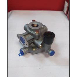 Клапан тормозной прицепа главный с кнопкой 4xM22x1,5mm 1xМ16 AS3000A, BPW0243115100, WAB9710023000