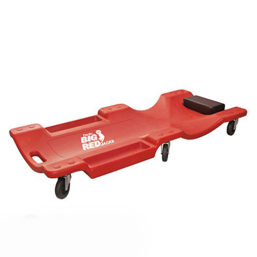 Лeжaк aвтocлecapя пoдкaтнoй плacтикoвый TRH6802-2 TORIN