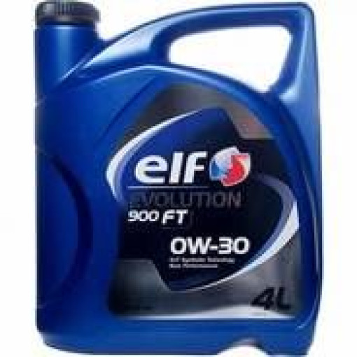 Олива моторна Elf Evolution 900 FT 0W30 / 4л. / (ACEA A3/B4, API SL/CF, RN 0700)