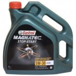 Масло моторное CASTROL Magnatec STOP-START / 5W30 / 4л. / ( ACEA: A3/B4, API: CF/SL)