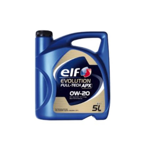 Олива моторна Elf Evolution Full-tech APX / 0W20 / 5л. / (ACEA C5, API SN, ILSAC GF-5)