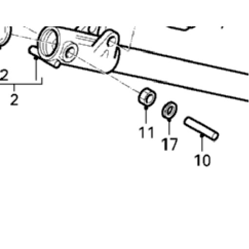 Рмк  куліси КПП (12*58мм палец  /  12*16*10мм подшипник) DAF LF 45  RENAULT KERAX/MAGNUM/MANAGER/MAXTER/MIDLUM/PREMIUM