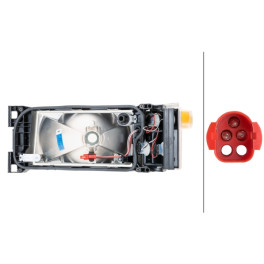 Фара передняя правая SCANIA комплектная поворотником 4/P/G/R/T 05.95 (H4) Hella