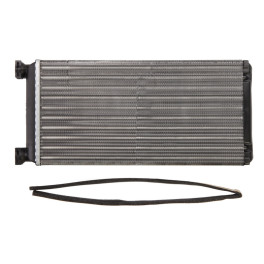 Радиатор печки DAF 65CF/75CF85/XF 105/ XF 106/XF 95; MAN TGA/TGL/TGM/TGS (188x370x42мм, з ущільненням)