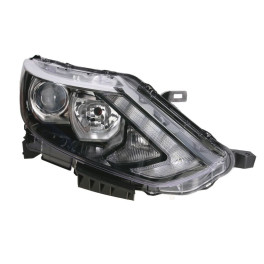 Фара передняя правая  NISSAN QASHQAI II J11 (H11/H7/LED, электрическая, c мотором) 11.13-03.17