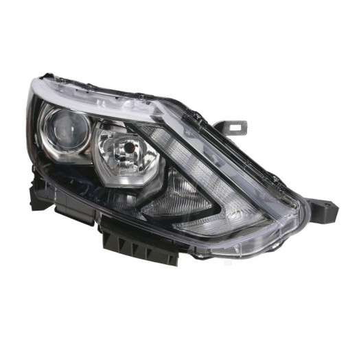 Фара передняя правая  NISSAN QASHQAI II J11 (H11/H7/LED, электрическая, c мотором) 11.13-03.17