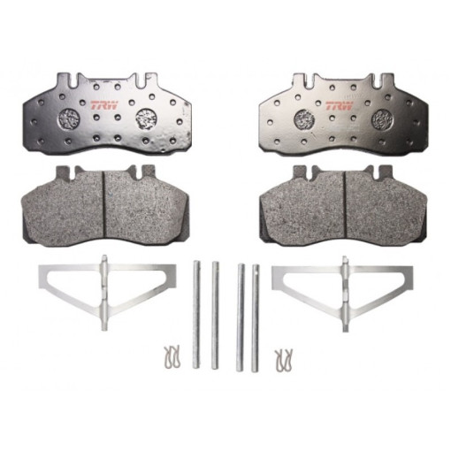 Колодки гальмівні MERCEDES T2/L, VARIO (B670); IVECO EUROCARGO I-III; RVI MIDLINER 3.8D-6.2D 02.84-