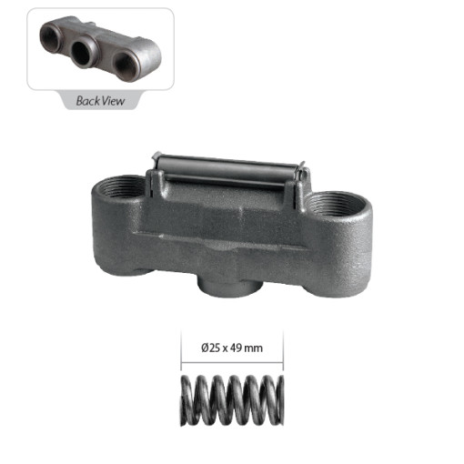 Корпус вкрутих супортів BPW, SAF, DAF, MB, Iveco KNORR SB6/SB7