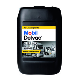 Масло моторное синтетика для сажевых MOBIL DELVAC XHP ESP 10W40 EURO5-6 20L