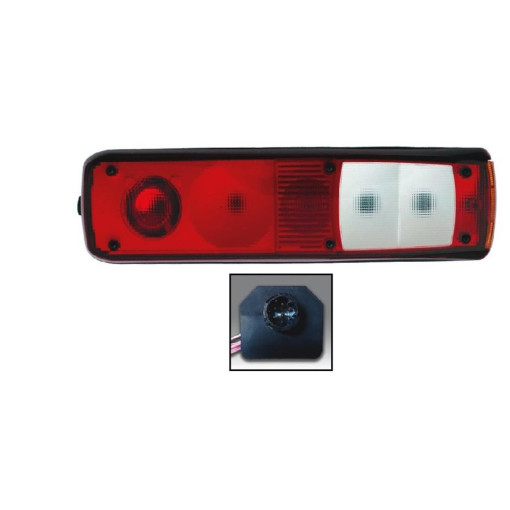 Фонарь задний RVI Euro 5 правый РОЗЪЁМ AMP З БОКУ E9 159010