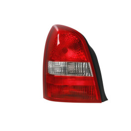 Фонарь стоп задний левый NISSAN PRIMERA (без лампочек, цвет поворота белый, цвет стекла белый/красный, свет противотуманных фар, свет заднего хода,