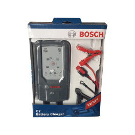 Зарядное устройство C7, зарядное напряжение: 12/24 В BOSCH, тип Аккумулятора: Ca/Ca/EFB/GEL/VRLA