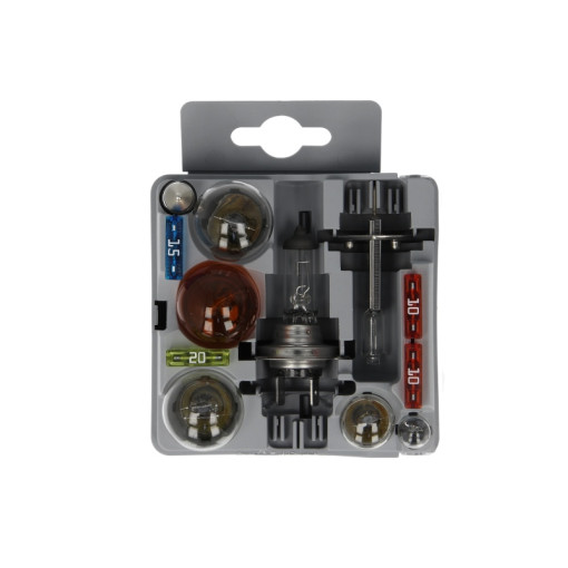 Комплект лампочек 12В Maxibox (H1/H7; C5W/P21/5W/P21W/PY21W/R5W/T4W/W5W - предохранитель: 10; 15; 20A)