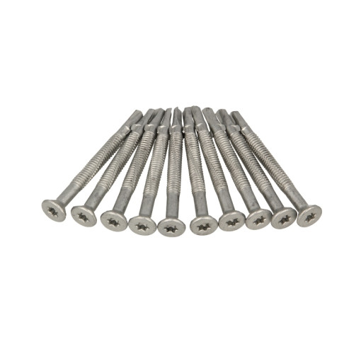 Саморез крепления фанеры пола прицепа 6,3x70mm torx 10шт