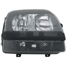 Фара передняя левая FIAT DOBLO (H1/H7, электрическая, цвет вкладыша: черный) 03.01-12.05