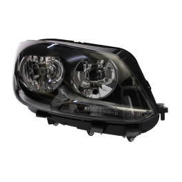 Фара передняя правая  VW CADDY (H15/H7, электрическая, с моторчиком, цвет вкладыша: черный) 03.04-08.10