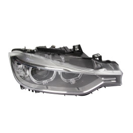 Фара передняя правая  BMW 3 F30, F31, F80 (D1S, электрическая, с моторчиком, руль слева, цвет вкладыша: серый, цвет индикатора: серый) 10.11-05.15