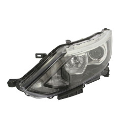 Фара передняя левая NISSAN QASHQAI (H11/H7, электрическая, с моторчиком) 11.13-03.17