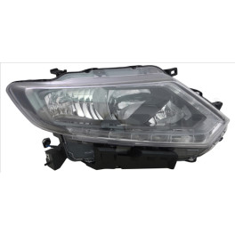 Фара передняя левая NISSAN X-TRAIL (H11/H9, электрическая, с моторчиком) 12.13-09.17