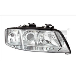Фара передняя правая  AUDI A6 (H1/H7, электрическая, цвет вкладыша: хром) 01.97-01.05