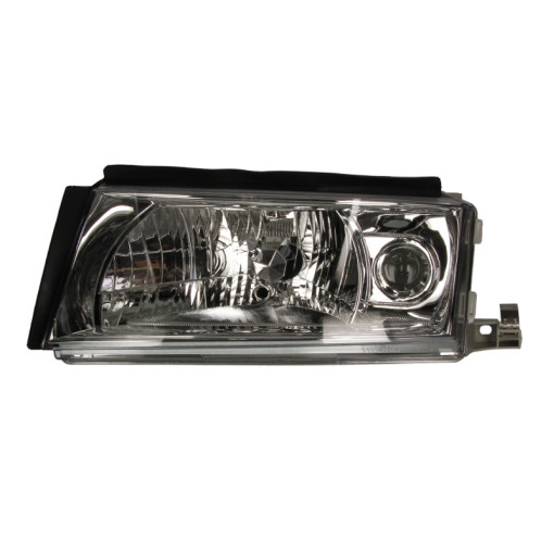 Фара передня ліва SKODA OCTAVIA (H3/H4, електрична, колір вкладки: хром/чорний) 08.00-12.10