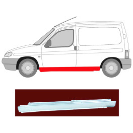 Поріг лівий CITROËN BERLINGO (MF) 07.96- .