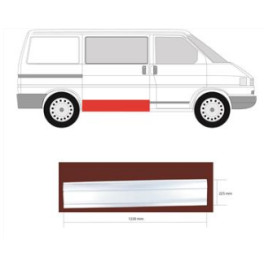 Ремвставка двері (високий 22cm) VW TRANSPORTER T4 Автобус (70B, 70C, 7DB, 7DK, 70J, 70K, 7DC, 7 [09/90-08/04]