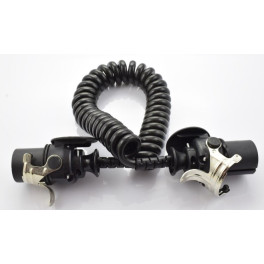 Кабель спиральный ABS/EBS MAN, Volvo, Scania, Renault EBS (7-контактний) 24V