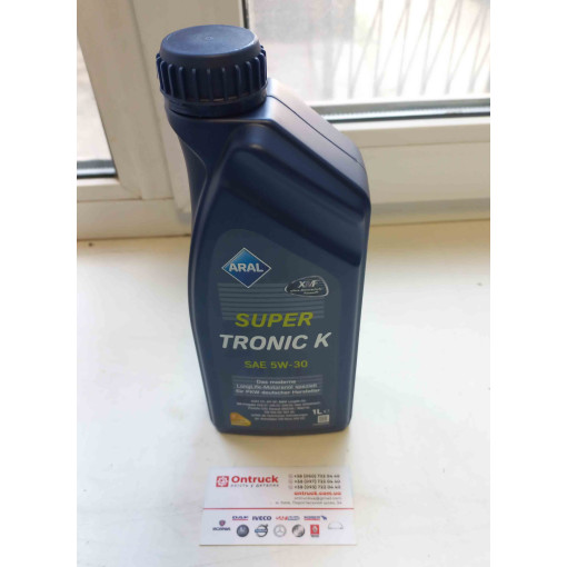 Масло моторное Aral SuperTronic K 5W30 ;API SP; ACEA C3; BMW LL-04; MB 229.31; MB 229.51; MB 229.52; PORSCHE C30; VW 504.00; VW 507.00